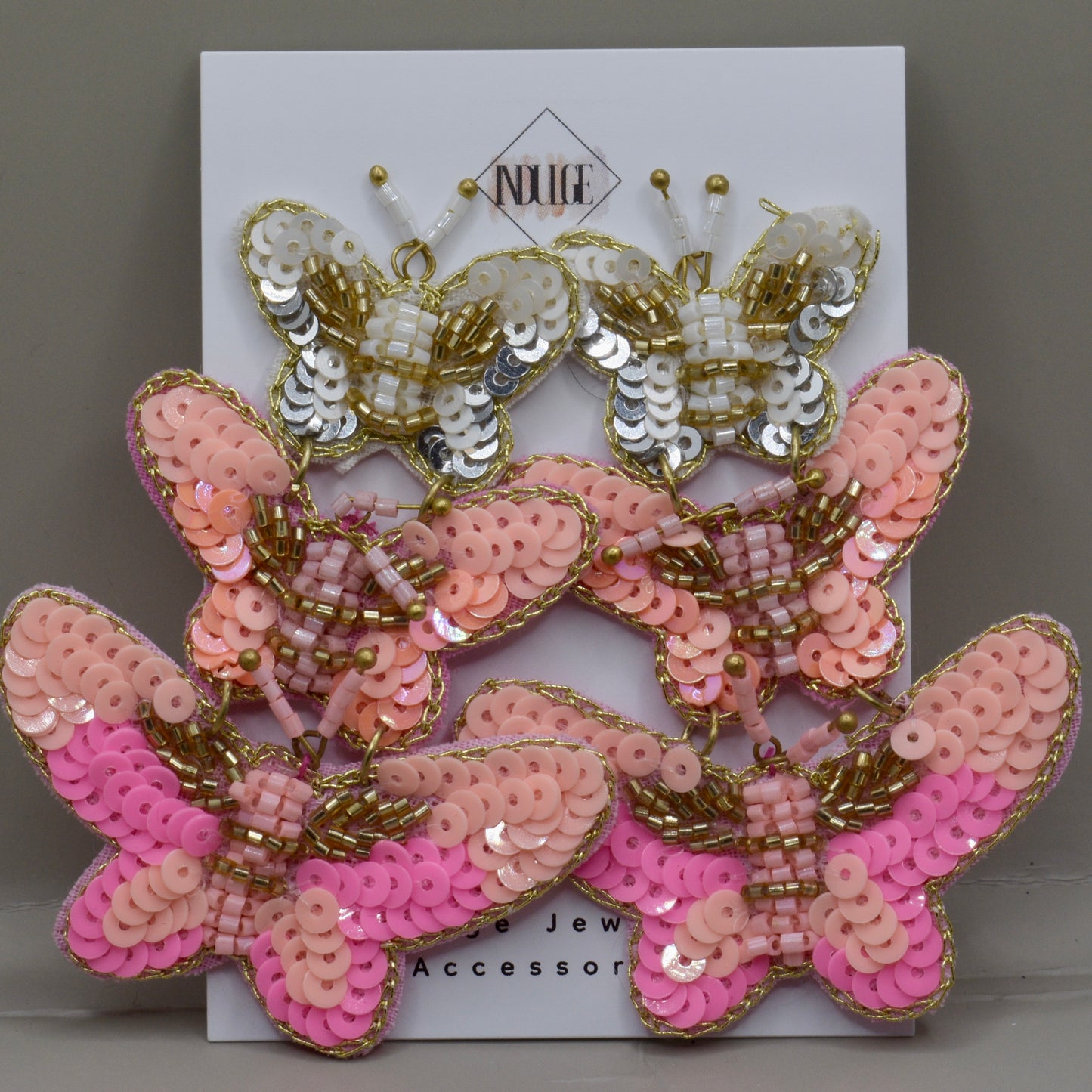 Butterfly Drop Earrings