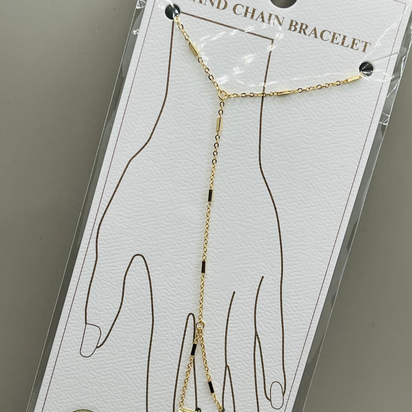 Hand Chain Bracelet | Gold