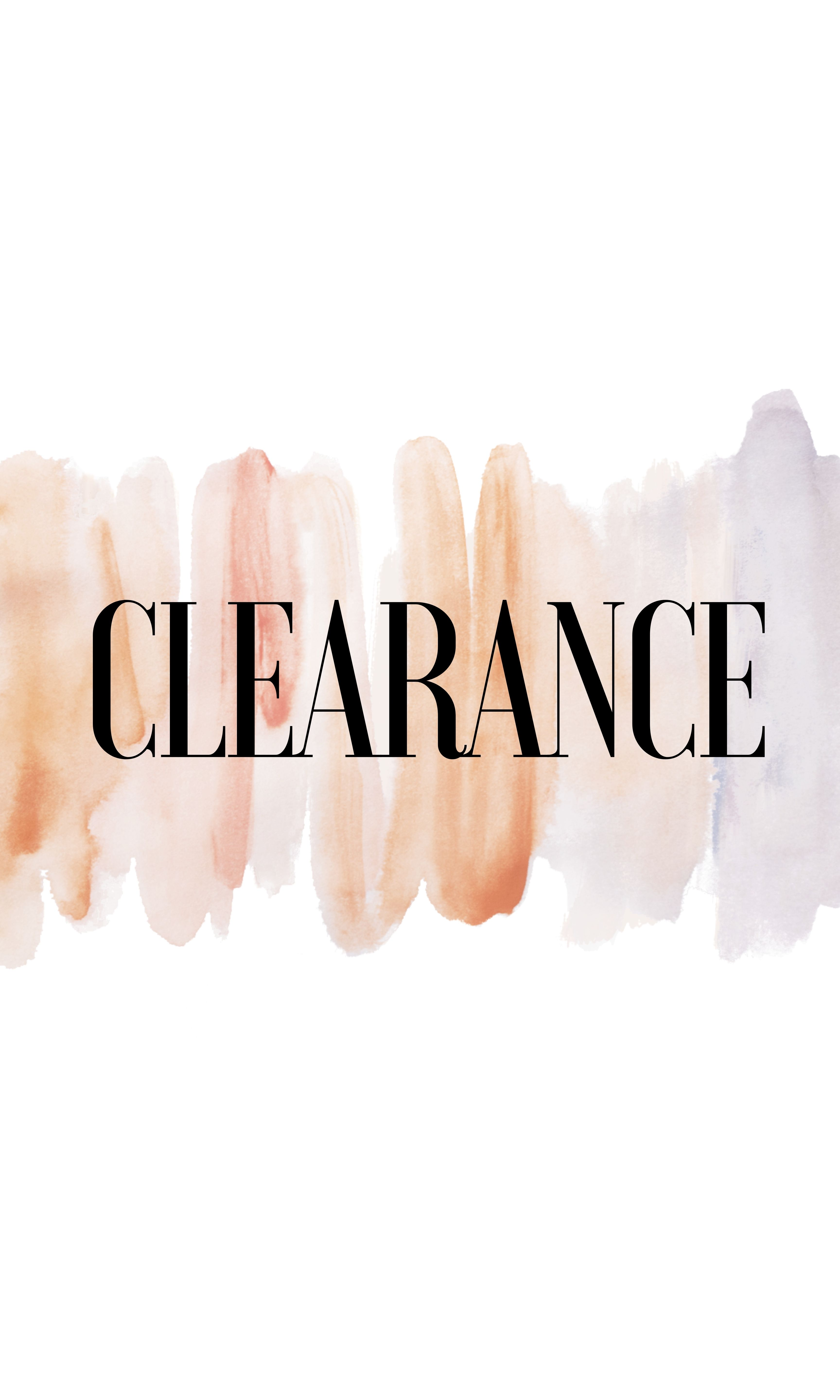 Clearance