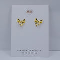 Coquette  Ribbon Stud Earrings
