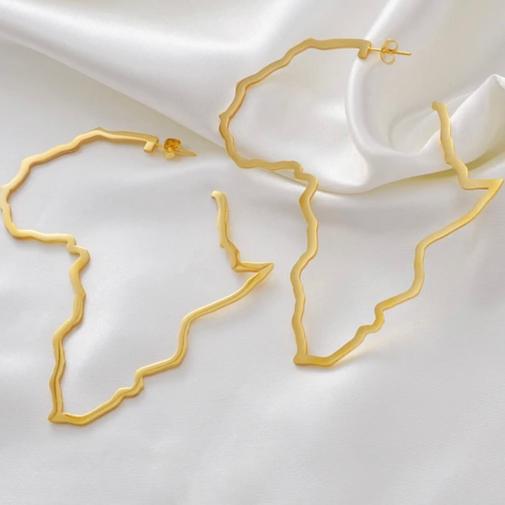 Africa Map Hoops