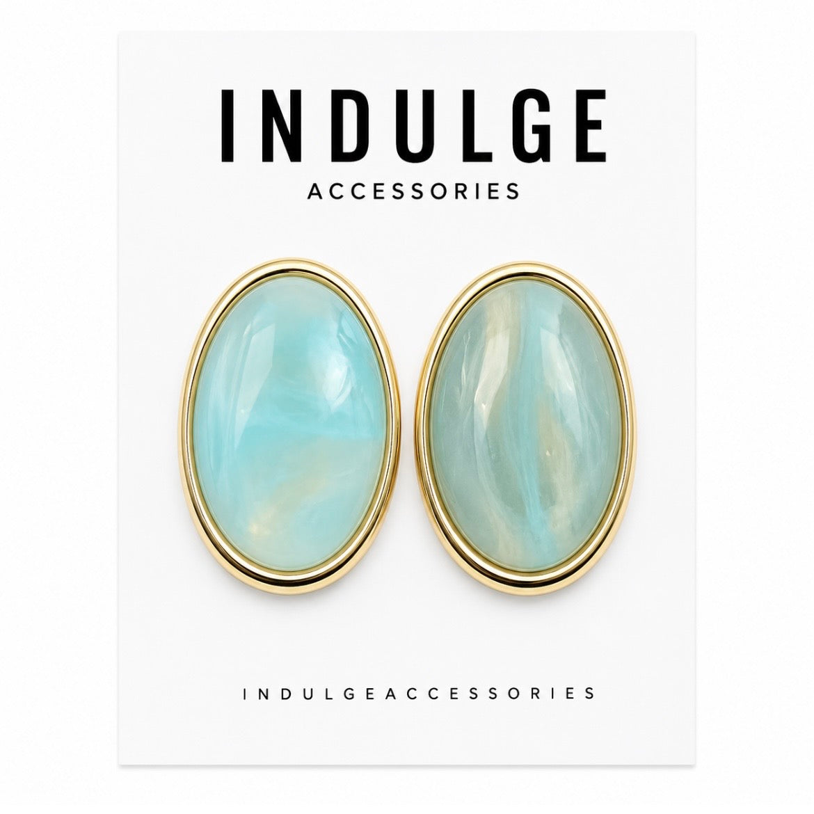 Capri Studs | Blue