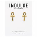 Ankh Stud Earrings