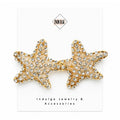 Seaside Sparkle Starfish Studs