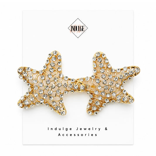 Seaside Sparkle Starfish Studs