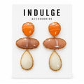Sunset Glow Statement Earrings