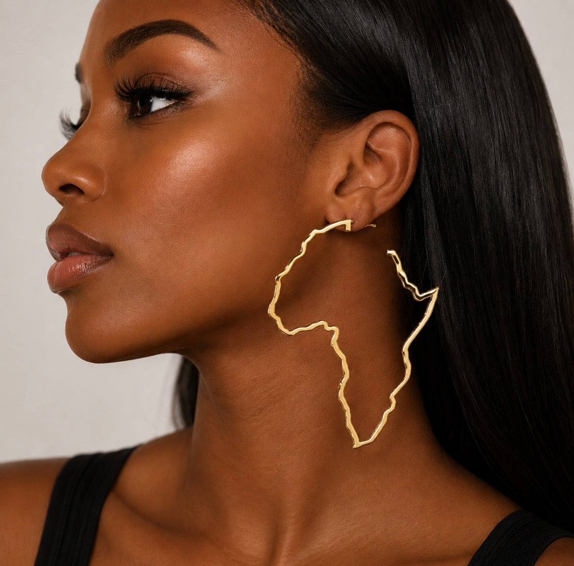 Africa Outline Hoops