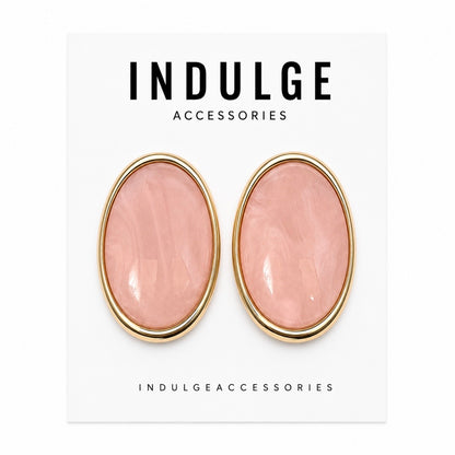 Capri Studs | Pink