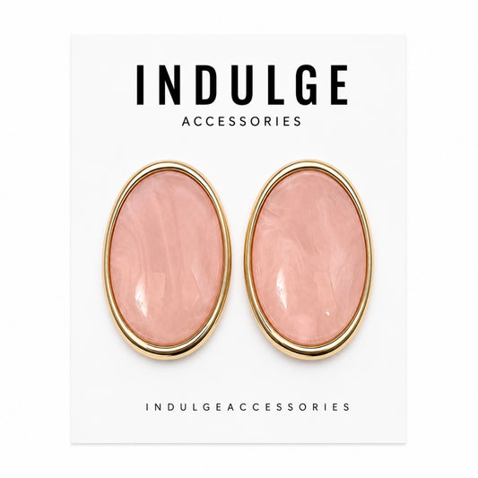 Capri Studs | Pink