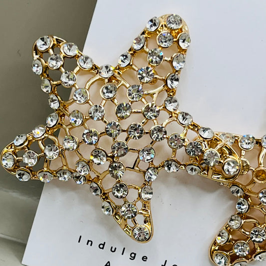 Seaside Sparkle Starfish Studs