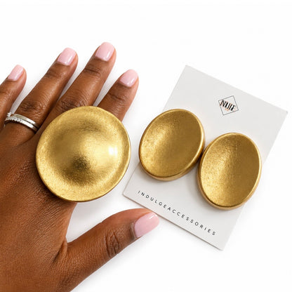 Sculptural Statement Ring