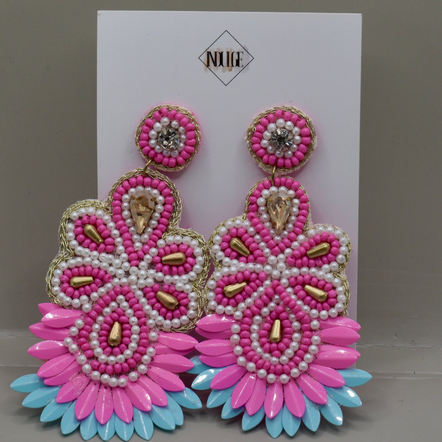 Tropical Paradise Drop Earrings