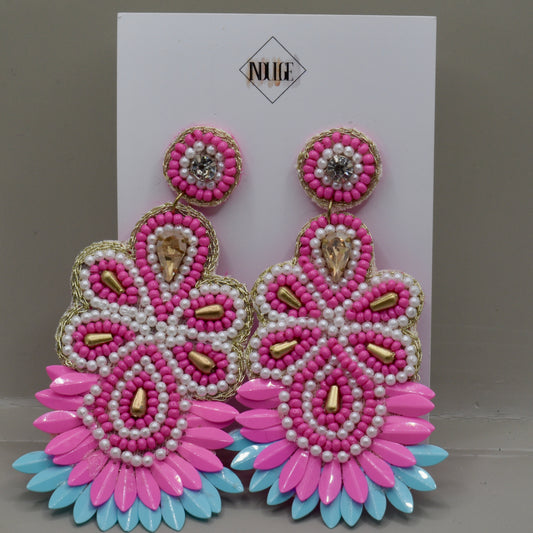 Tropical Paradise Drop Earrings