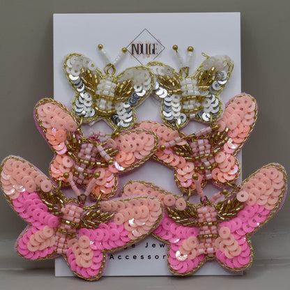 Butterfly Drop Earrings