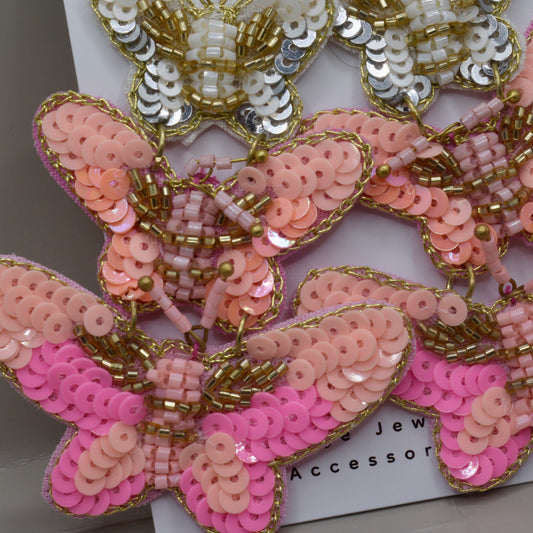 Butterfly Drop Earrings