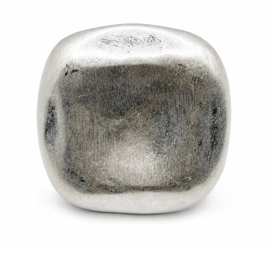 Sculpted Silver Oversized Ring