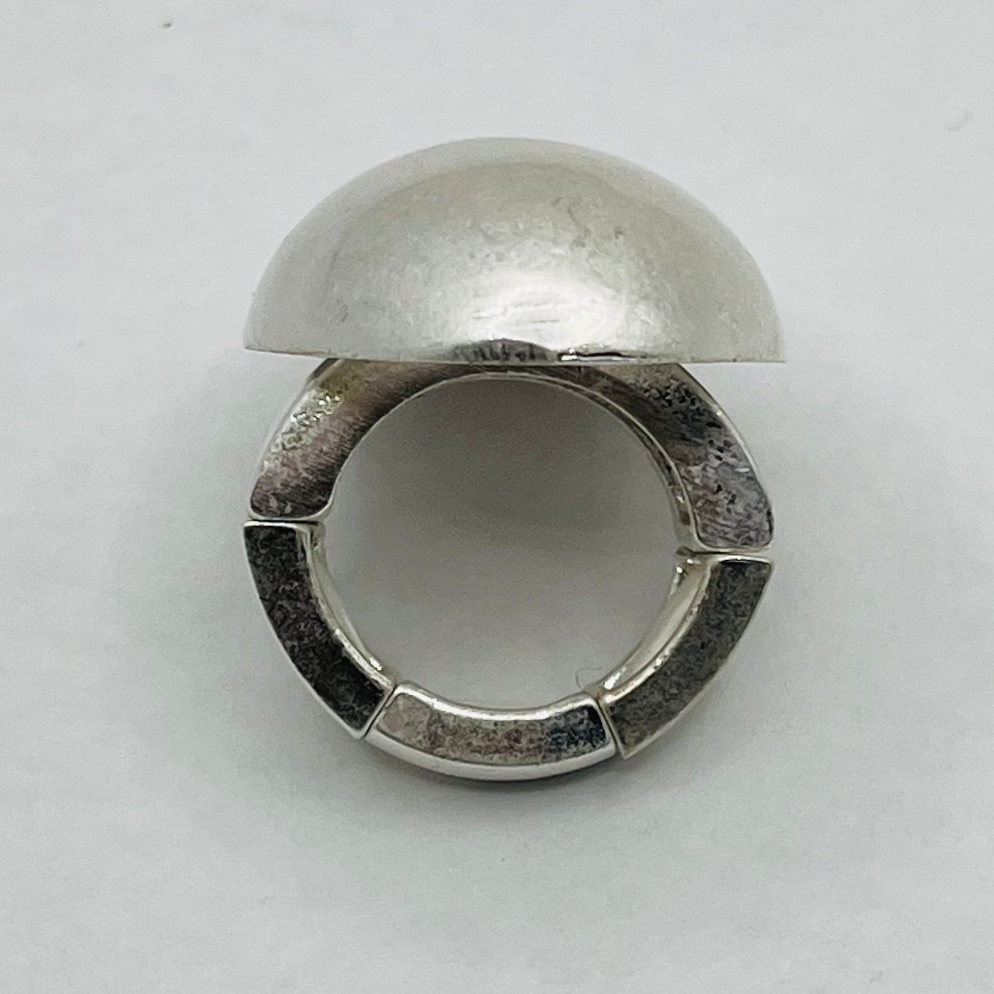 Sculpted Oval Statement Ring