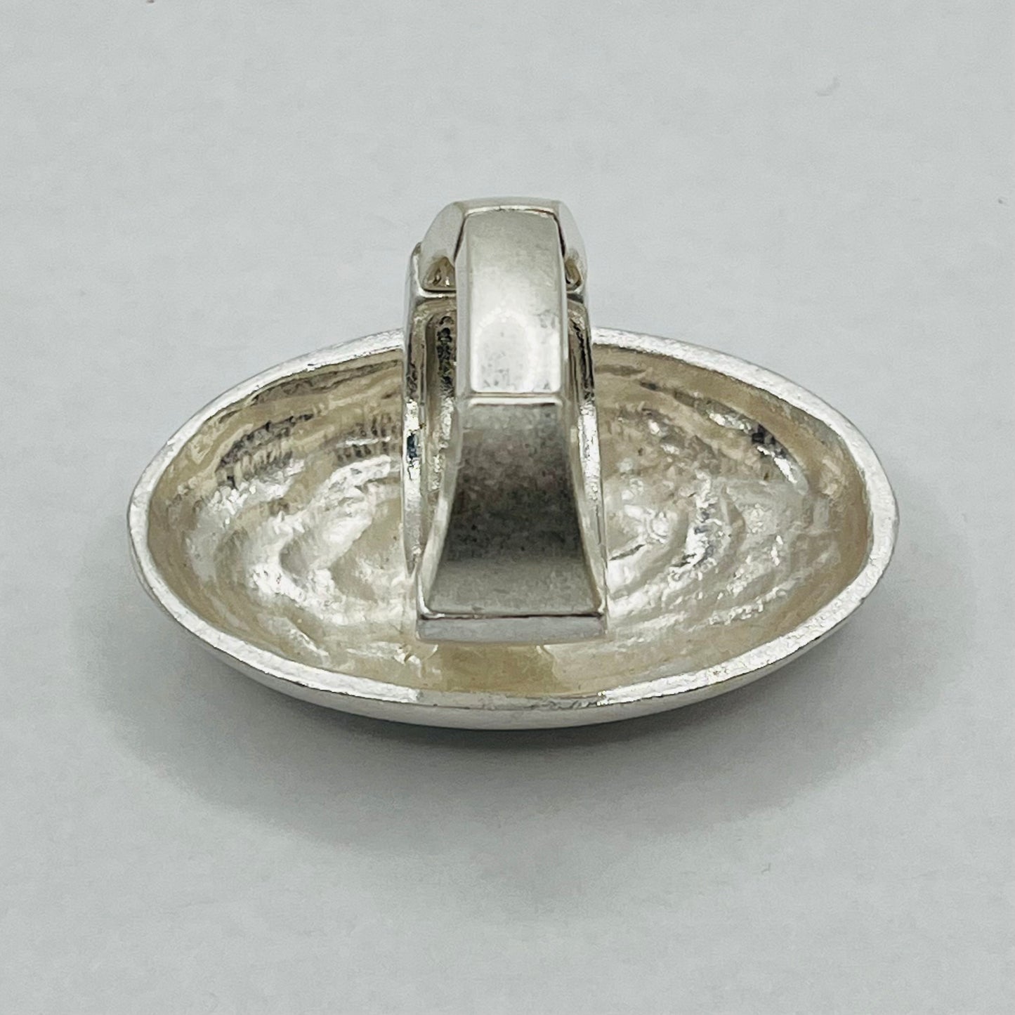 Sculpted Oval Statement Ring