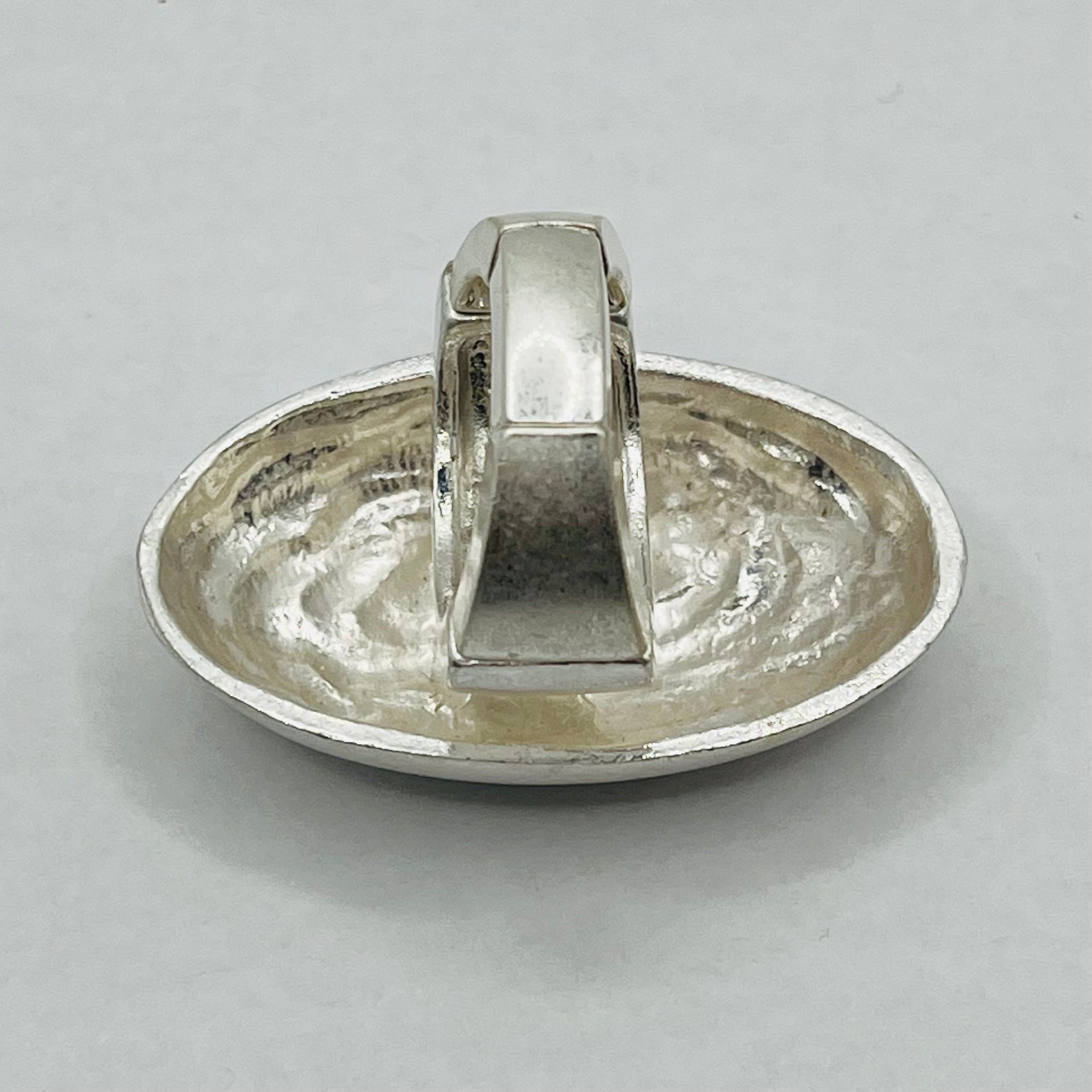 Sculpted Oval Statement Ring