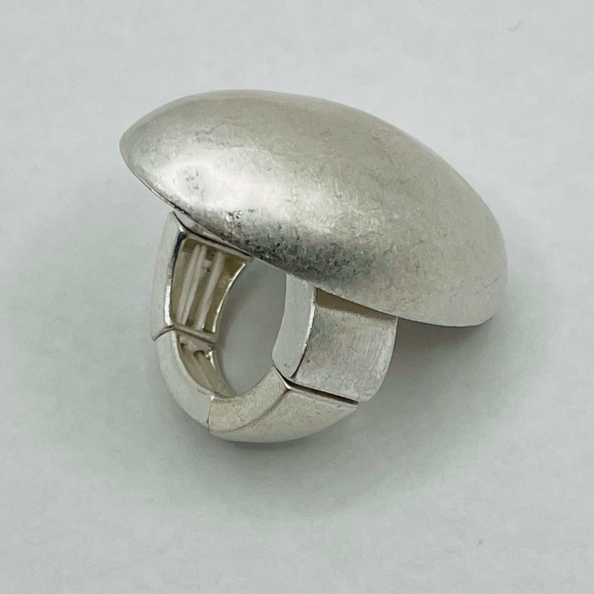 Sculpted Oval Statement Ring