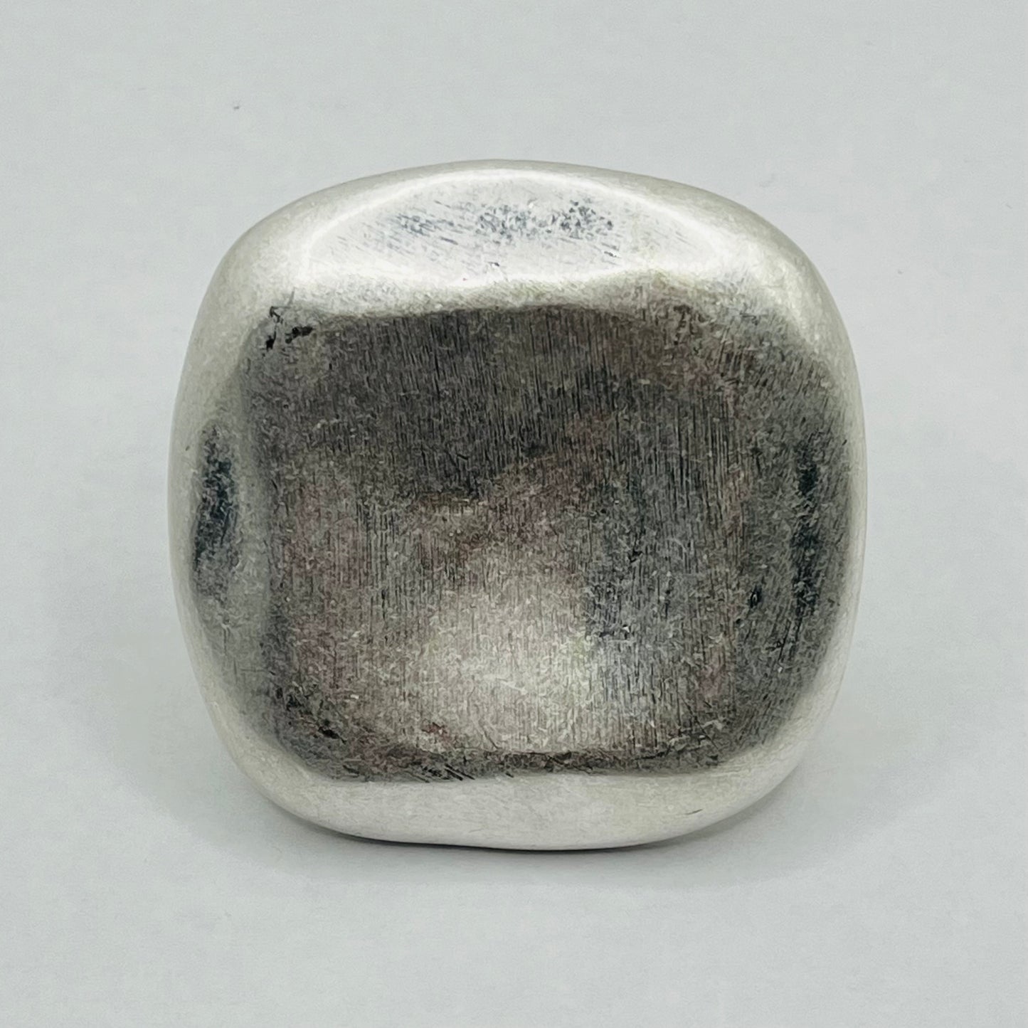 Sculpted Silver Oversized Ring